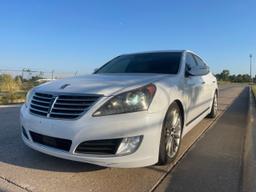 HYUNDAI EQUUS SIGN 2014 white sedan 4d gas KMHGH4JH3EU087164 photo #3