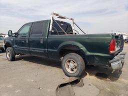 FORD F250 SUPER 2000 green  diesel 1FTNW21F5YEA08869 photo #3