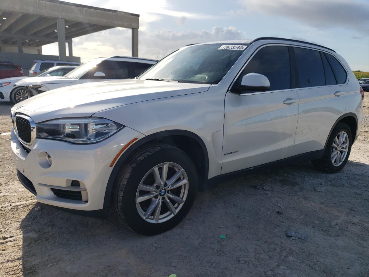 BMW X5 SDRIVE3 2014 white 4dr spor gas 5UXKR2C58E0H31737 photo #1