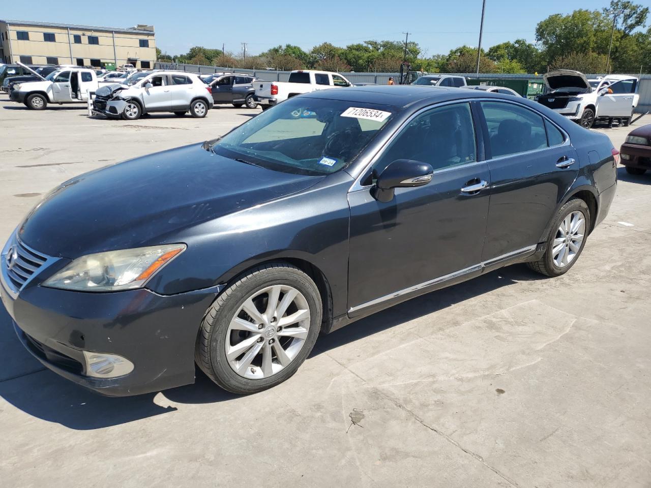 LEXUS ES 350 2011 black sedan 4d gas JTHBK1EG0B2428798 photo #1