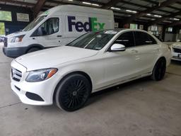 MERCEDES-BENZ C 300 4MAT 2016 white sedan 4d gas 55SWF4KB4GU177661 photo #2