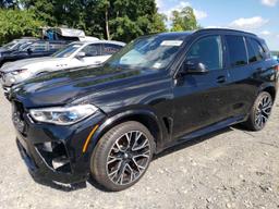 BMW X5 M 2022 black  gas 5YMJU0C09N9K23281 photo #2