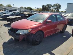 TOYOTA CAMRY BASE 2012 red  gas 4T4BF1FK6CR200174 photo #2