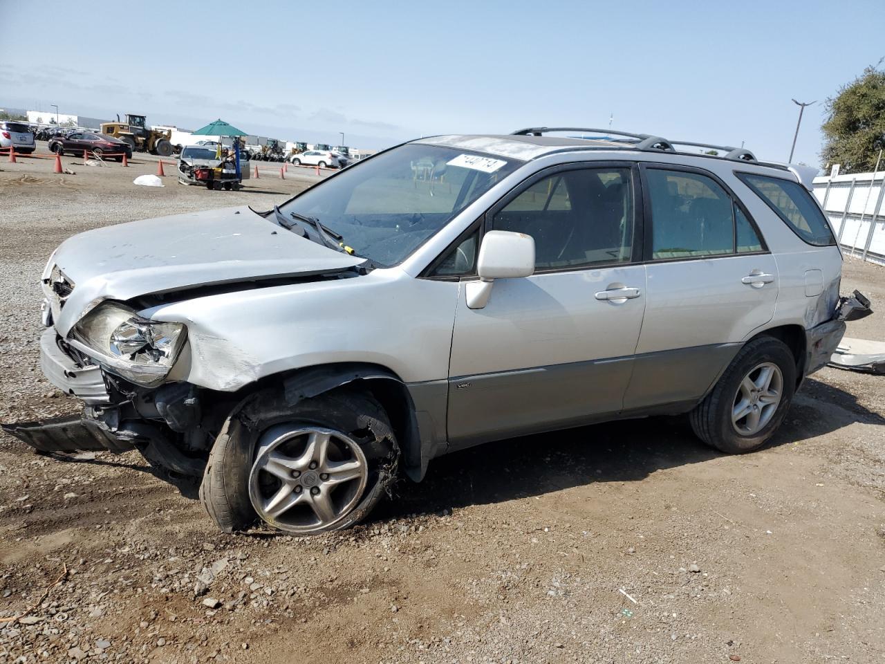 LEXUS RX 300 2003 silver  gas JTJGF10U730153319 photo #1