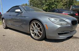 BMW 650 I 2012 gray converti gas WBALZ3C56CDL71573 photo #2