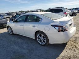 NISSAN MAXIMA S 2012 white  gas 1N4AA5AP4CC855111 photo #3