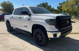 TOYOTA TUNDRA CRE 2021 white  gas 5TFEY5F12MX287950 photo #2