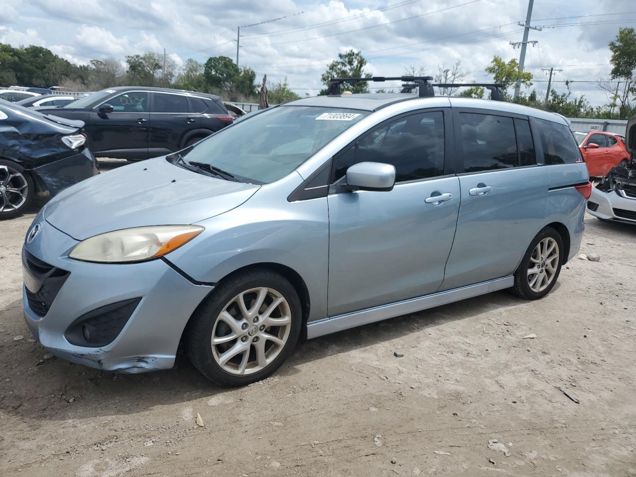 MAZDA 5 2012 blue  gas JM1CW2DL8C0138109 photo #1