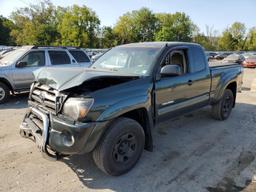 TOYOTA TACOMA ACC 2009 green  gas 5TEUU42N59Z614433 photo #2