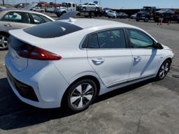 HYUNDAI IONIQ LIMI 2019 white  hybrid engine KMHC75LD2KU125707 photo #4