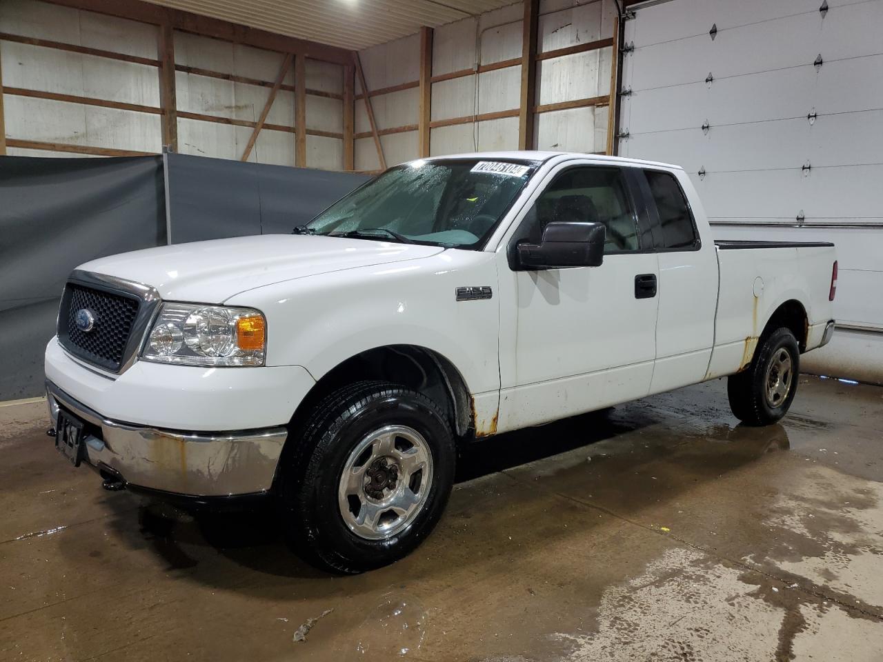 FORD F150 2007 white 4dr ext flexible fuel 1FTPX14V37FA54244 photo #1