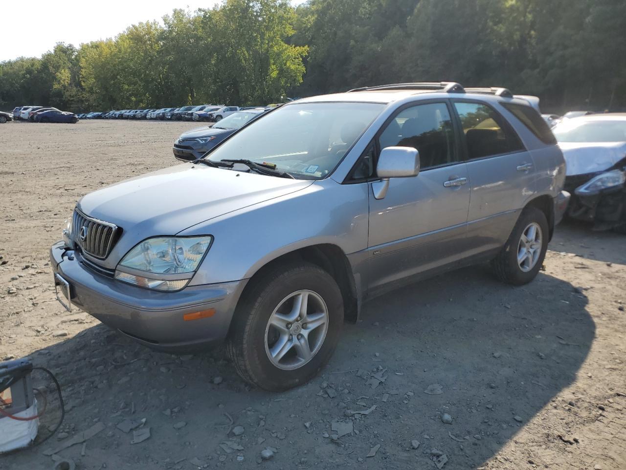 LEXUS RX 300 2002 silver  gas JTJHF10U920257538 photo #1