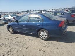 HONDA CIVIC LX 2005 blue  gas 2HGES16675H565089 photo #3