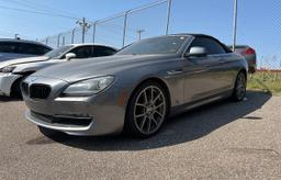 BMW 650 I 2012 gray converti gas WBALZ3C56CDL71573 photo #3