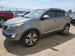 KIA SPORTAGE E 2013 gray  gas KNDPC3A24D7452439 photo #2