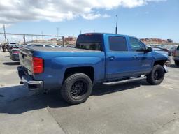 CHEVROLET SILVERADO 2016 blue crew pic gas 3GCPCREC8GG360815 photo #4