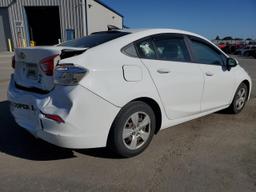 CHEVROLET CRUZE LS 2016 white  gas 1G1BC5SM8G7310727 photo #4