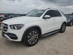 MERCEDES-BENZ GLE 350 4M 2021 white  gas 4JGFB4KB3MA377623 photo #2