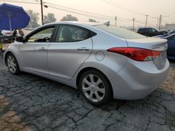 HYUNDAI ELANTRA GL 2013 silver sedan 4d gas KMHDH4AE9DU490928 photo #3