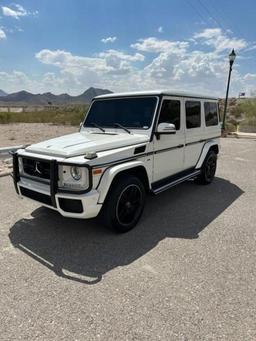 MERCEDES-BENZ G 63 AMG 2018 white  gas WDCYC7DH6JX286264 photo #3