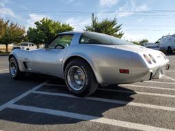 CHEVROLET CORVETTE 1979 silver   1Z8749S426797 photo #3