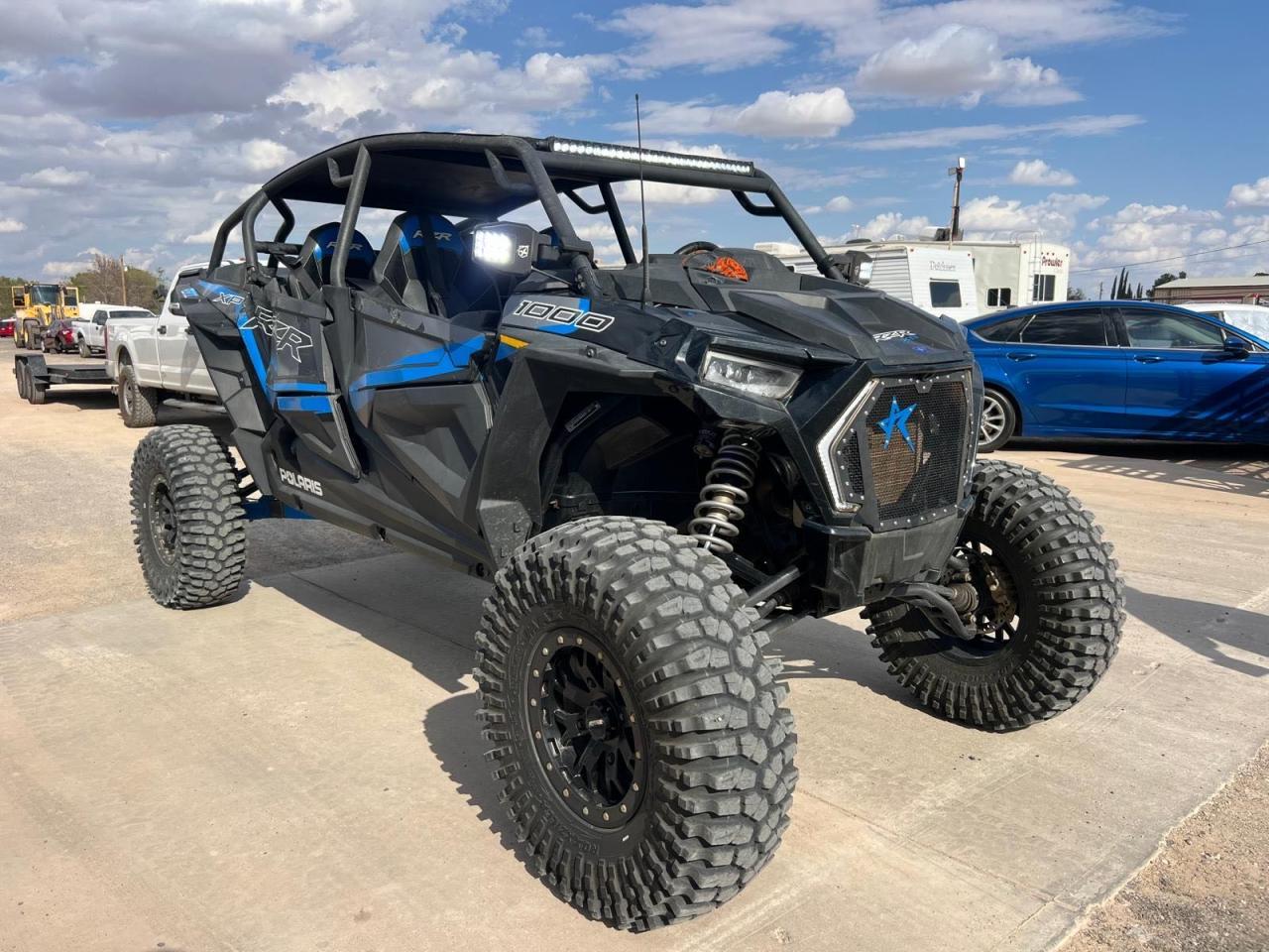 POLARIS RZR XP 4 1 2022 black  gas 3NSN4K990NF587427 photo #1