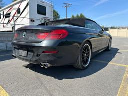 BMW 650 I 2012 black converti gas WBALZ3C54CDL70650 photo #4