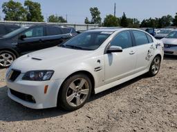 PONTIAC G8 2009 white  gas 6G2ER57789L223255 photo #2