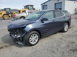 CHEVROLET EQUINOX LT 2019 blue  gas 3GNAXUEV6KL265269 photo #2