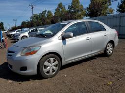 TOYOTA YARIS 2007 silver sedan 4d gas JTDBT923771011058 photo #2