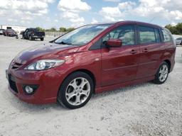 MAZDA 5 2009 red  gas JM1CR293190340282 photo #2