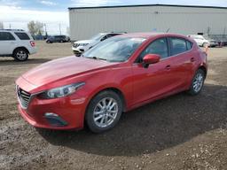 MAZDA 3 TOURING 2015 red  gas 3MZBM1L74FM201317 photo #2