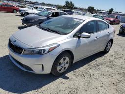 KIA FORTE LX 2017 silver  gas 3KPFK4A76HE038729 photo #2