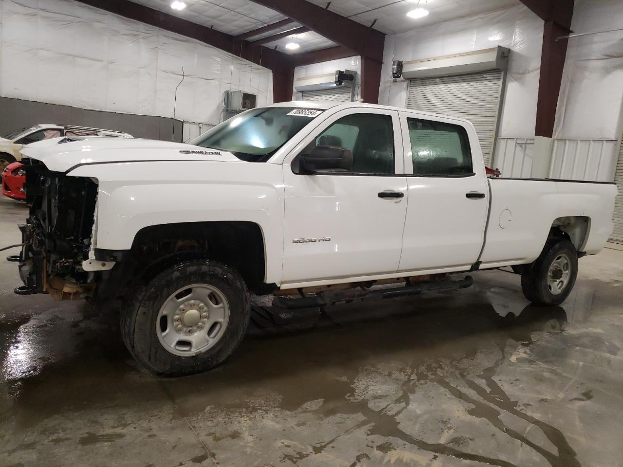 CHEVROLET 2500 2017 white crew pic diesel 1GC1KUEY2HF234878 photo #1