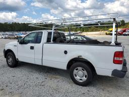 FORD F150 2007 white pickup gas 1FTRF12297KC23419 photo #3