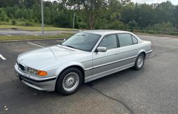 BMW 740 IL 2001 gray sedan 4d gas WBAGH83461DP34041 photo #3