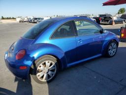 VOLKSWAGEN NEW BEETLE 2003 blue hatchbac gas 3VWCD21C43M440873 photo #4