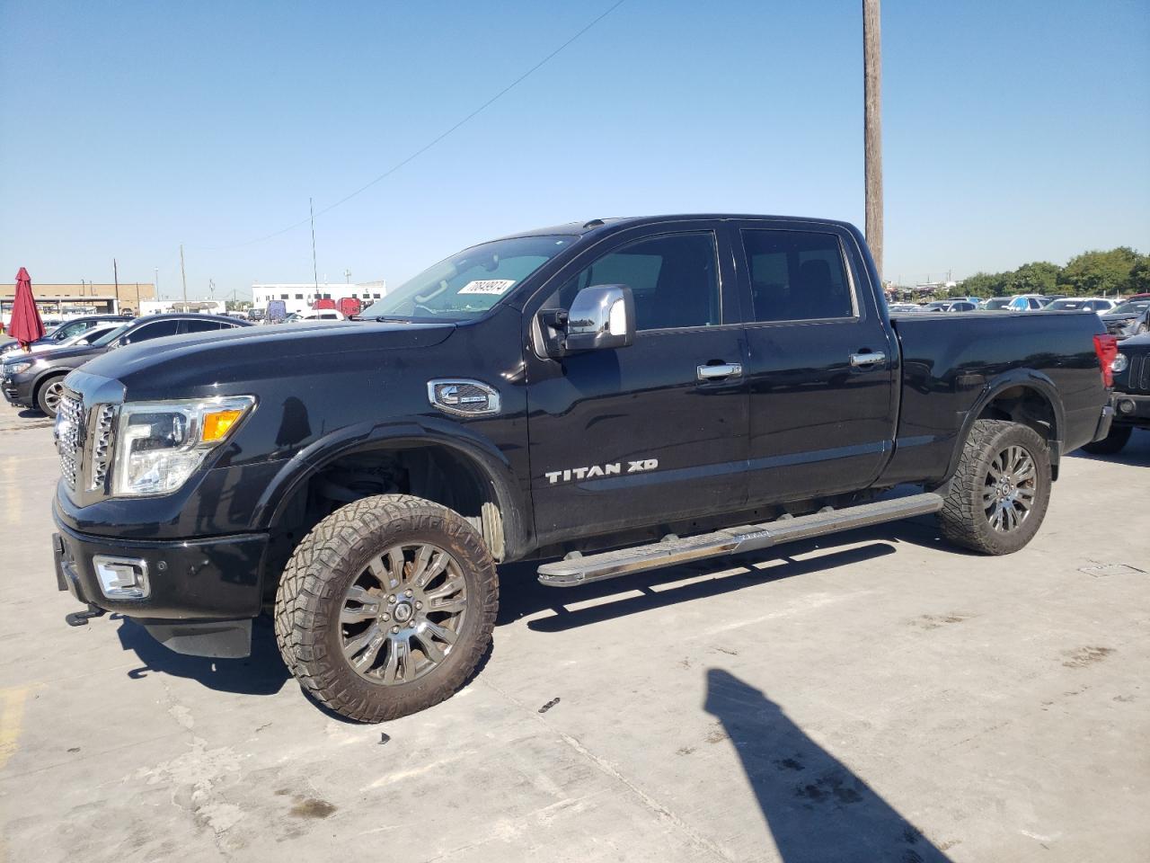 NISSAN TITAN XD S 2016 black  diesel 1N6BA1F42GN517719 photo #1