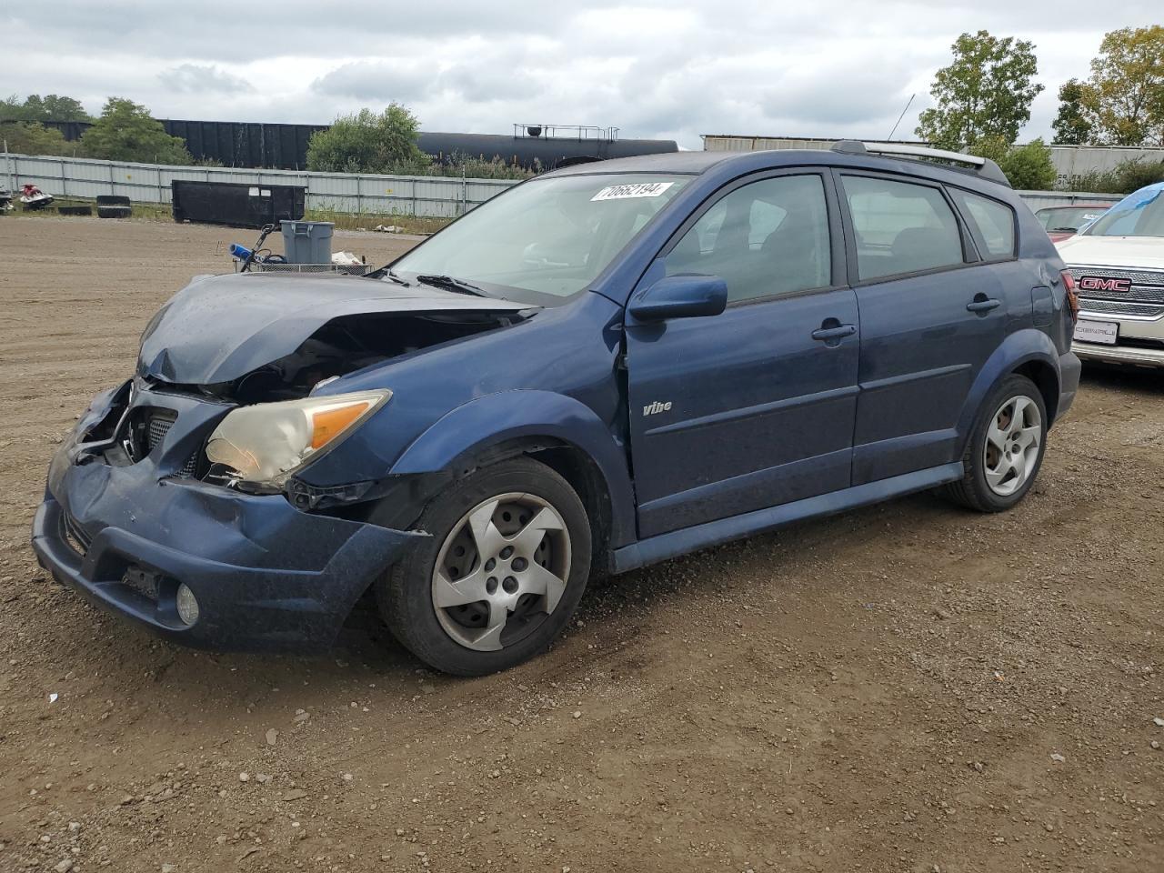 PONTIAC VIBE 2007 blue  gas 5Y2SL65897Z439978 photo #1