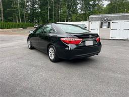 TOYOTA CAMRY LE 2017 black sedan 4d gas 4T1BF1FK2HU296628 photo #4