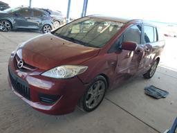 MAZDA 5 2009 burgundy hatchbac gas JM1CR293090347059 photo #2