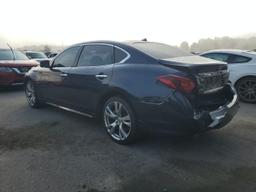 INFINITI Q70L 3.7 L 2018 blue  gas JN1BY1PRXJM370106 photo #3