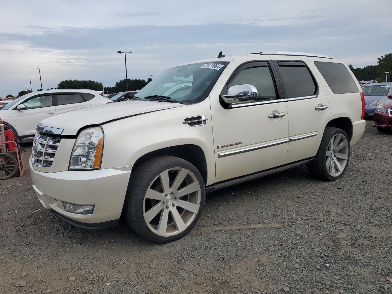 CADILLAC ESCALADE L 2008 white 4dr spor gas 1GYFK63858R243099 photo #1