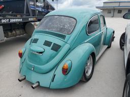 VOLKSWAGEN BEATLE 1969 green   119682637V photo #4