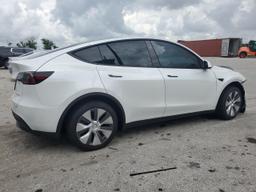 TESLA MODEL Y 2024 white  electric 7SAYGDEE1RA259346 photo #4