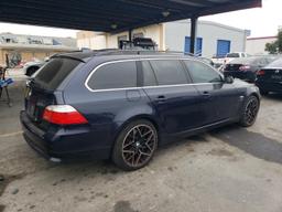 BMW 535 XI 2009 blue  gas WBAPT73549CX02546 photo #4