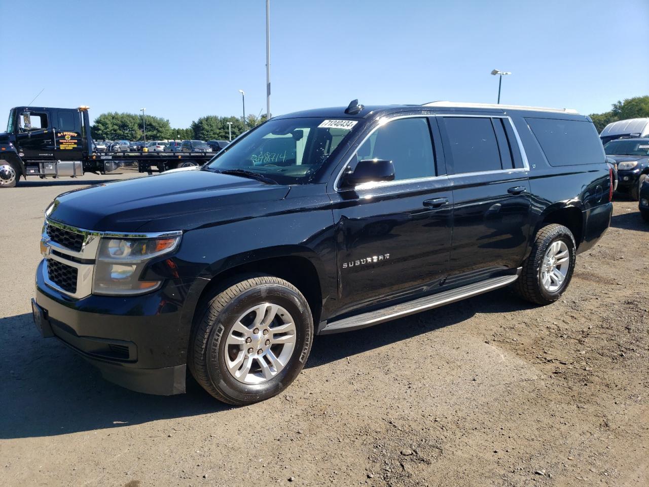 CHEVROLET SUBURBAN K 2017 black 4dr spor gas 1GNSKHKC6HR277775 photo #1