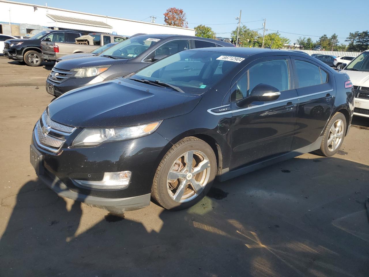 CHEVROLET VOLT 2012 black hatchbac hybrid engine 1G1RB6E46CU106037 photo #1