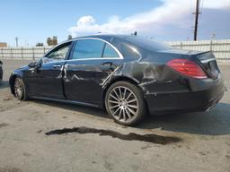 MERCEDES-BENZ S 550 2016 black  gas WDDUG8CB7GA244795 photo #3