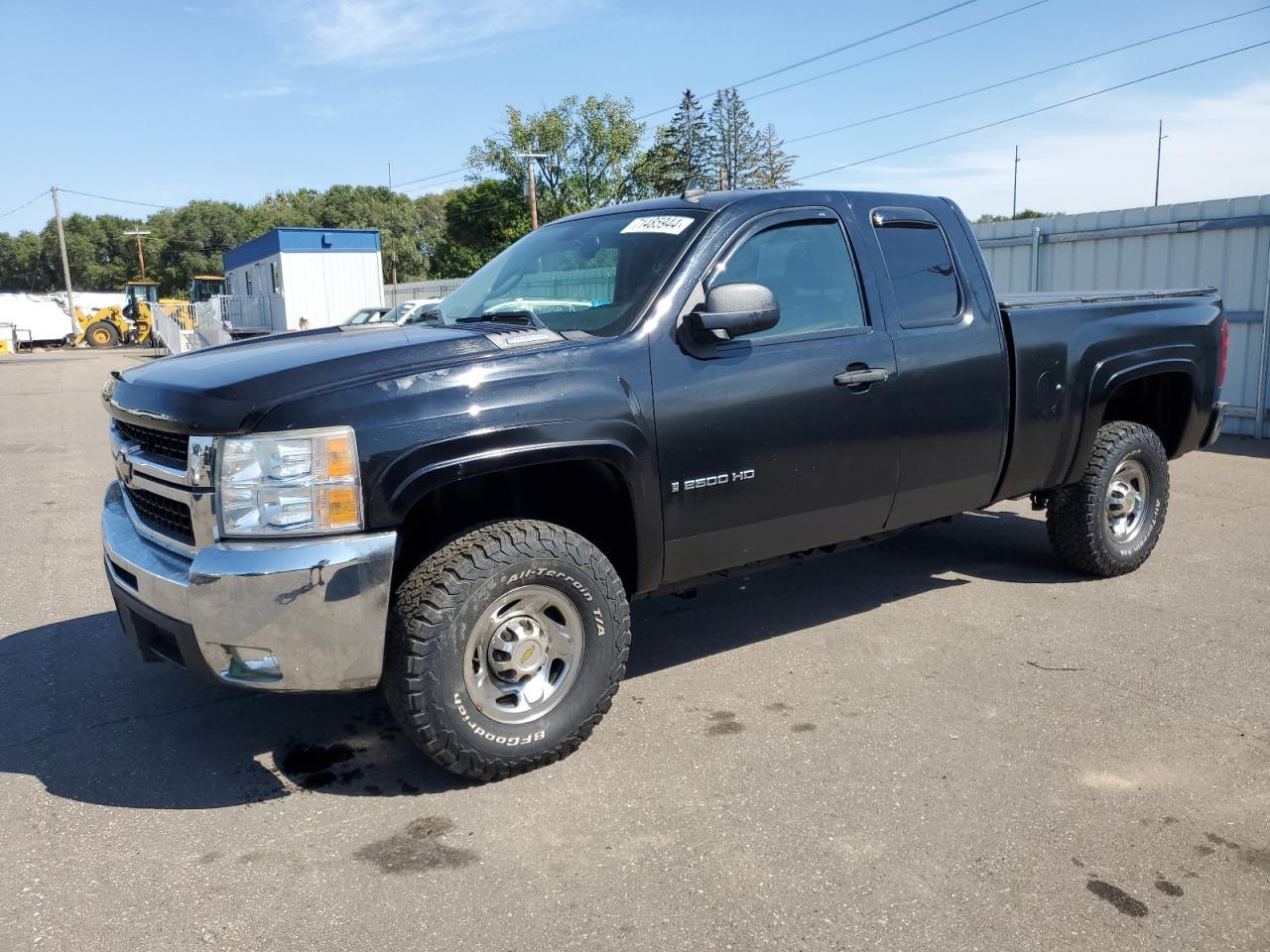 CHEVROLET 2500 HD 2007 black  gas 1GCHK29K27E587554 photo #1